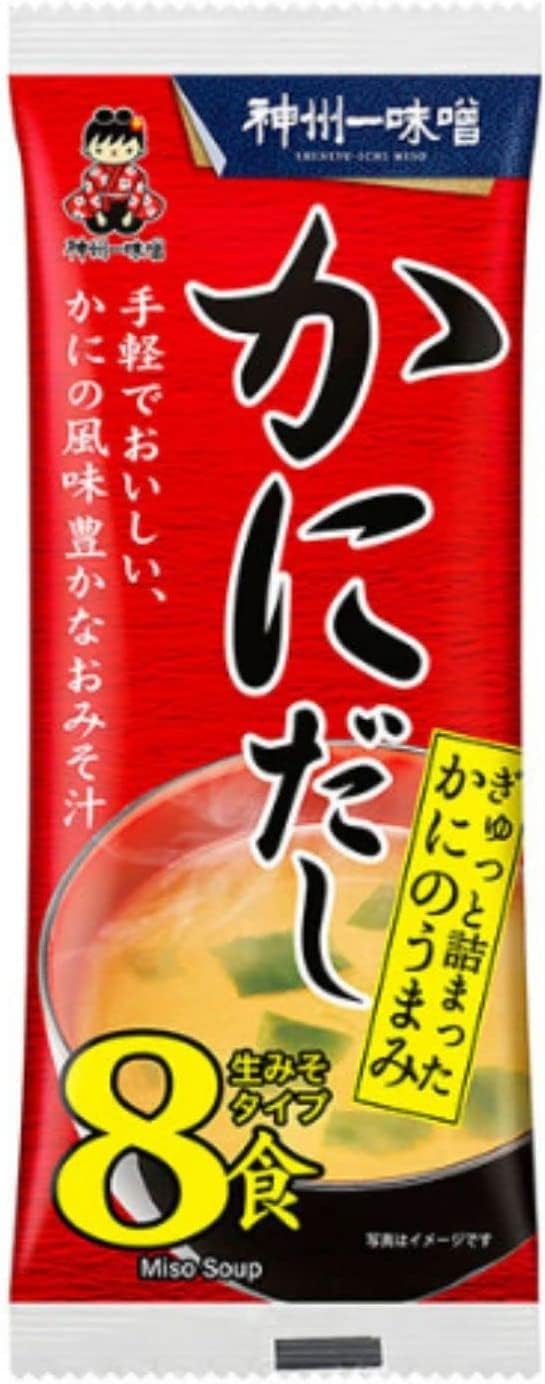 Amazon | 生みそ汁 料亭の味 【 限定 即席味噌汁 全54食 神州一 かに