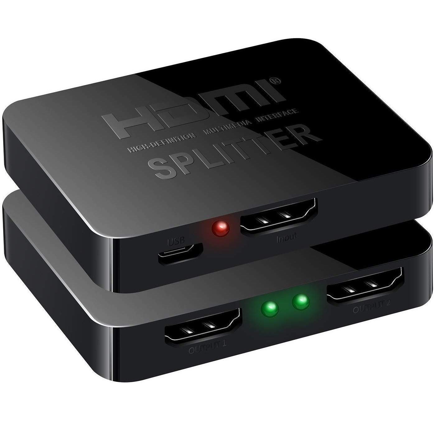 ETZIN HDMI Splitter 1 in 2 Out, 4K HDMI Splitter for Dual Monitors Duplicate/Mirror Only, 1x2 HDMI Splitter 1 to 2 Amplifier for Full HD 1080P 3D with HDMI Cable (1 Source into 2 Displays)-(EPL-442H) (B09YRRCCMQ) Amazon Price History, Amazon Price Tracker