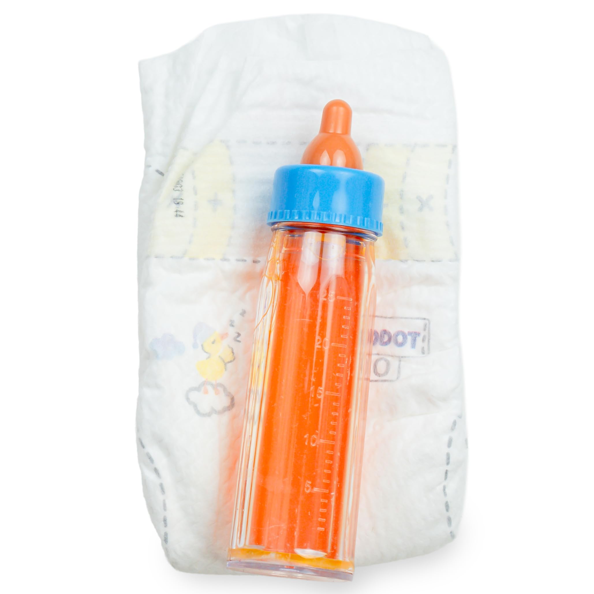 Marina & Pau Lia Lia lalka niemowlęca 45 cm, z miękkim ciałem – miękka lalka do zabawy ze smoczkiem, butelką i pieluchą, dla dzieci (rozm. 45 cm)