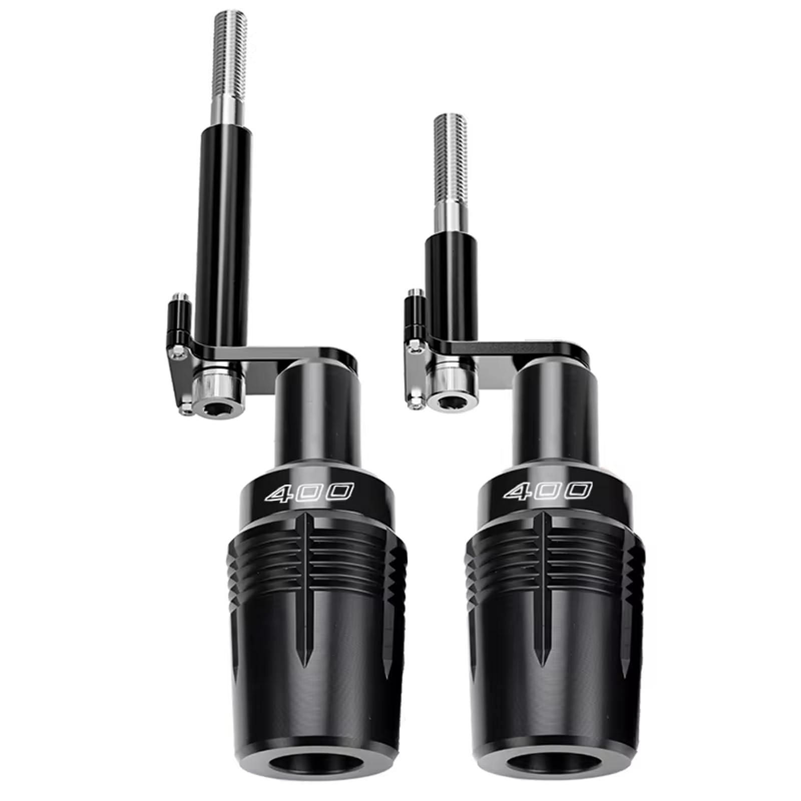 Schutzrollen Rahmenschutz Für KAWASAKI Ninja400 Z400 2018-2023 NINJA500 Z500 NINJA Z 500 2024 2025 Motorrad Zubehör Rahmen Motor Schutz Antifall Sturz (400-Grün)
