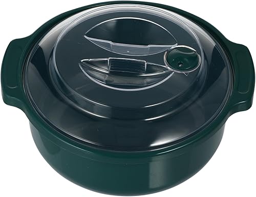 Cuenco de preservación de microondas Recipiente de vapor para microondas Tazón de sopa Microondas Cuenco de cebolla francesa Tazón de mezcla