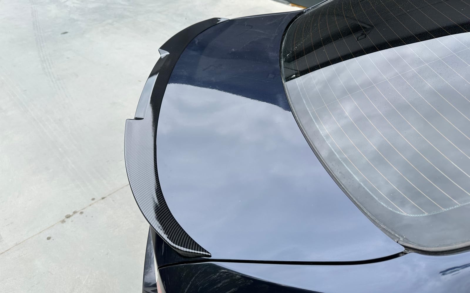MpTuned E90 M4 - Spoiler posteriore in stile carbonio, per 3 2004-2013, berlina 4 porte, 318i, 320i, 330i, 340i, 318d, 320d, 330D, 40D, m340d, 340d, 330D, 40d