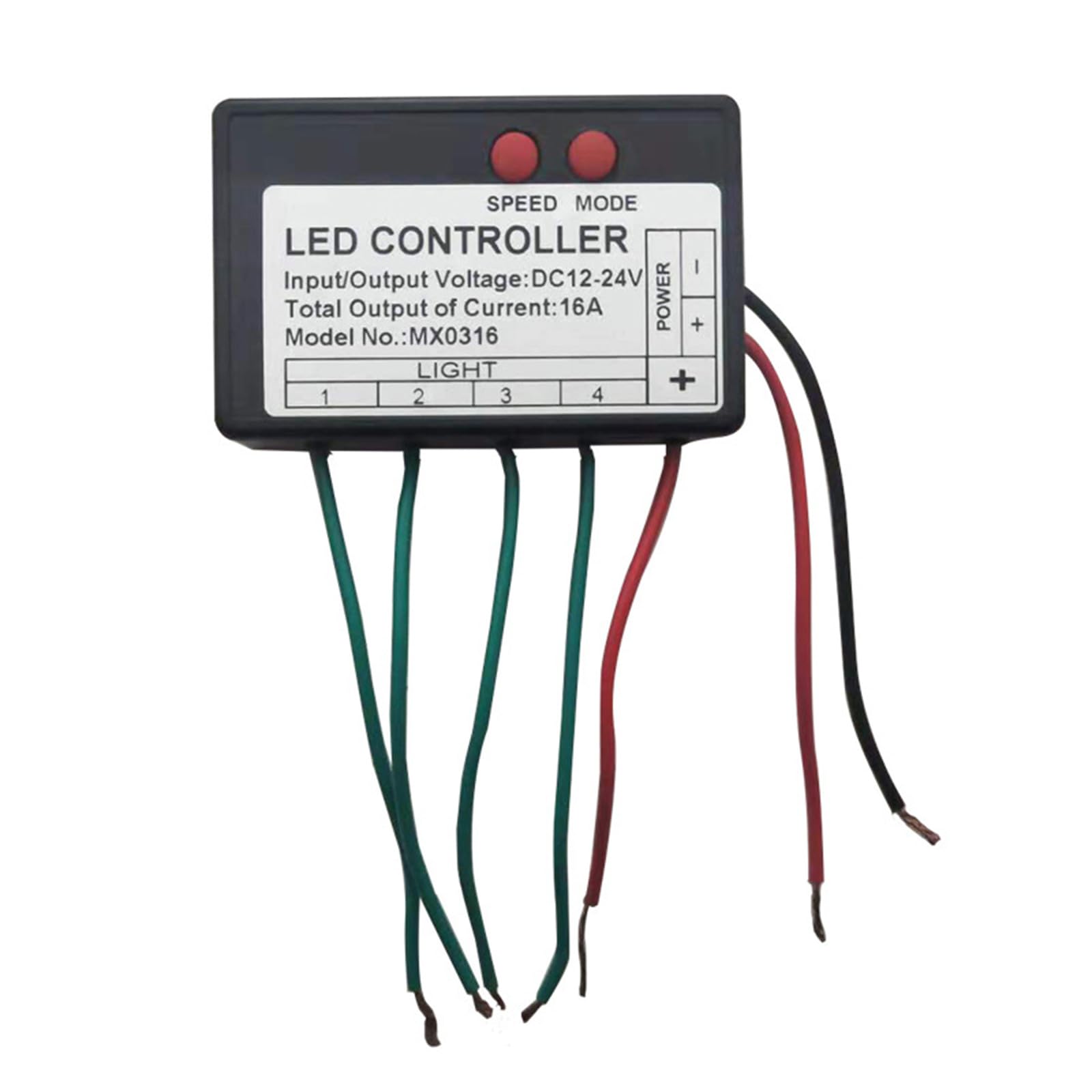 Kaeltsyn LED Driver Supporting Running Flashing Modes Commercial Lighting LED Light Box Controller