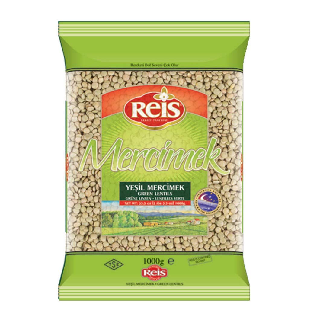 Reis Green Lentil - 1000 gr x 2 Pieces