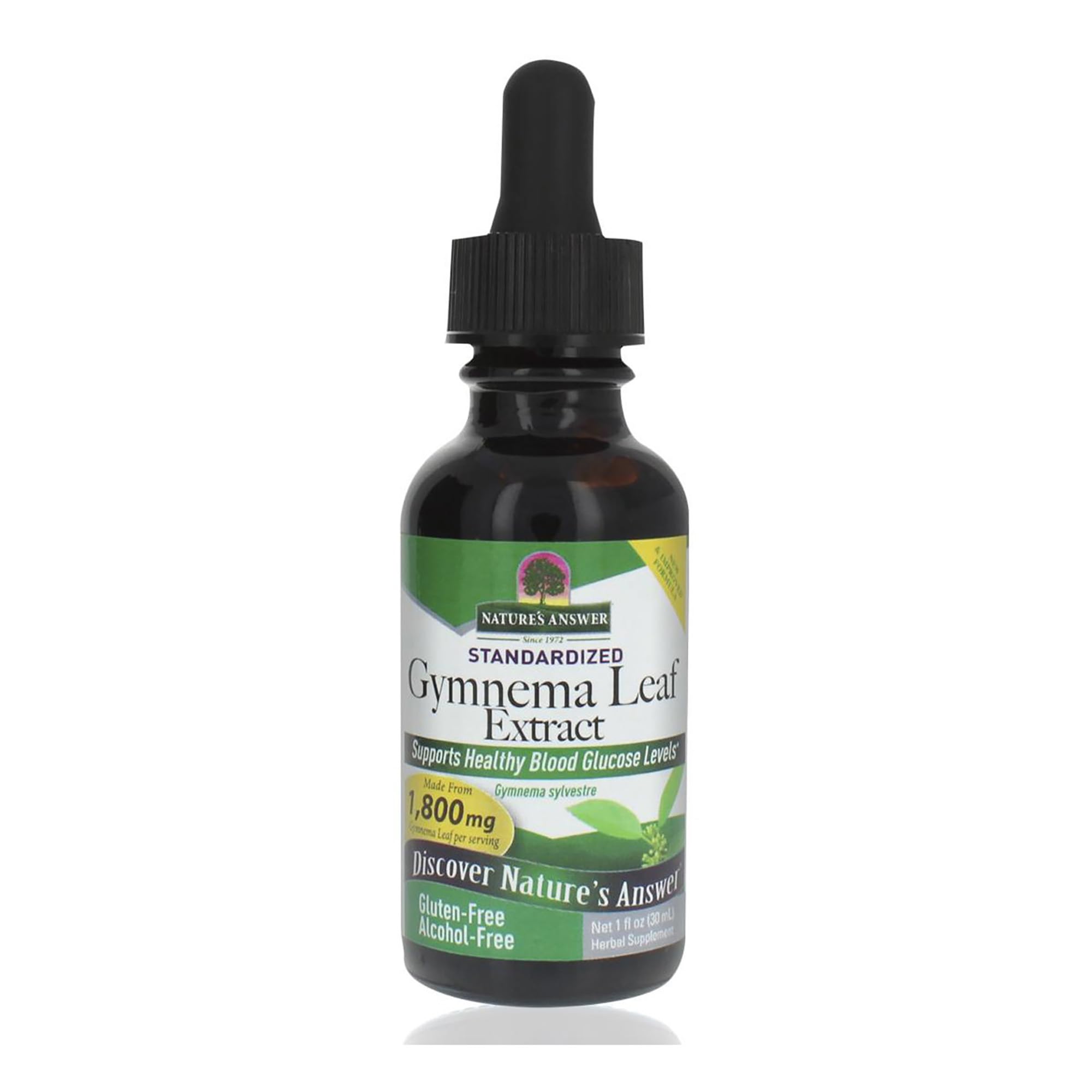 Gymnema, sin alcohol, 600 mg, 1 fl oz (30 ml) - respuesta de la naturaleza