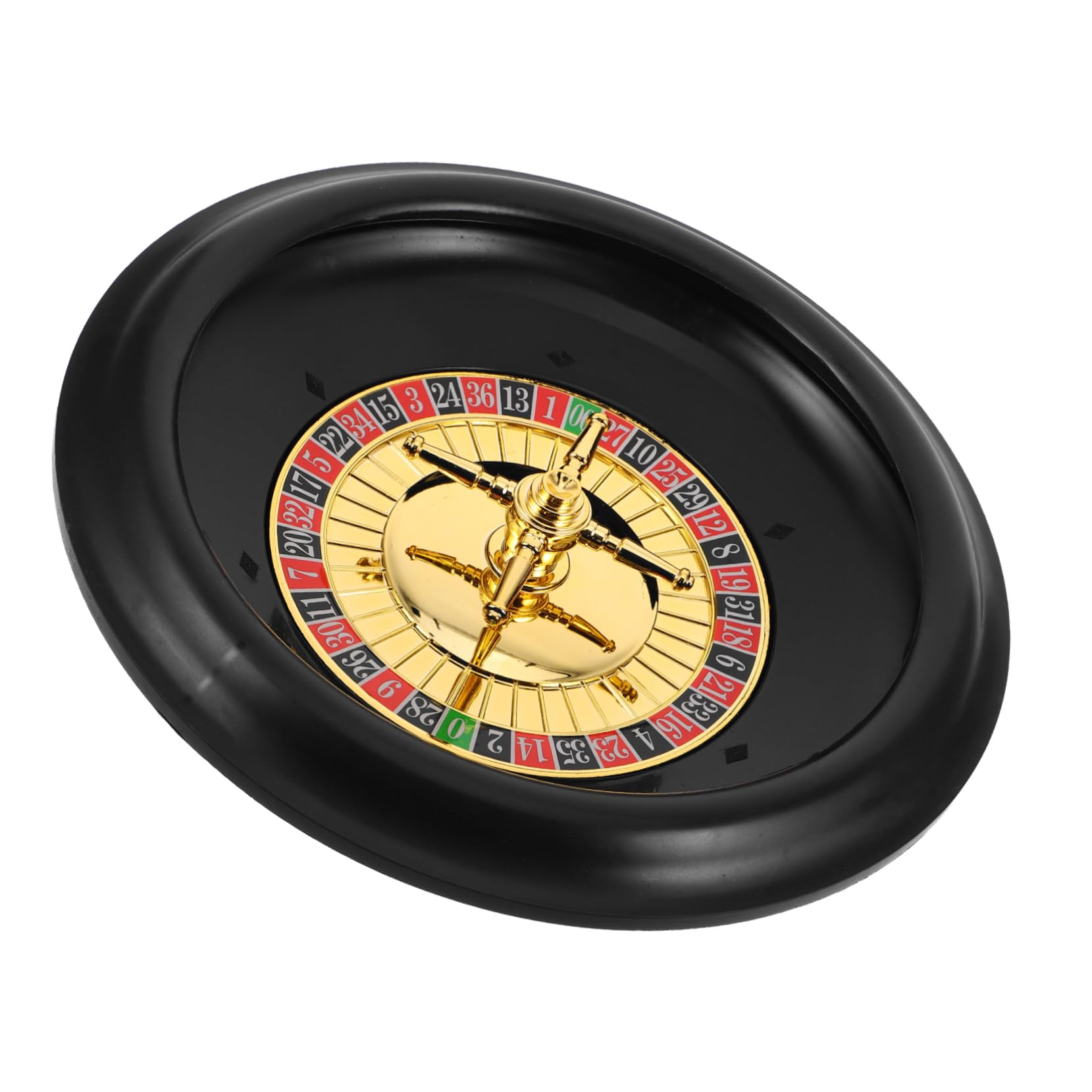 Ciieeo Interactive Shot Roulette Drinking Game Portable Plastic Wheel of Fortune for Parties Adult Gatherings