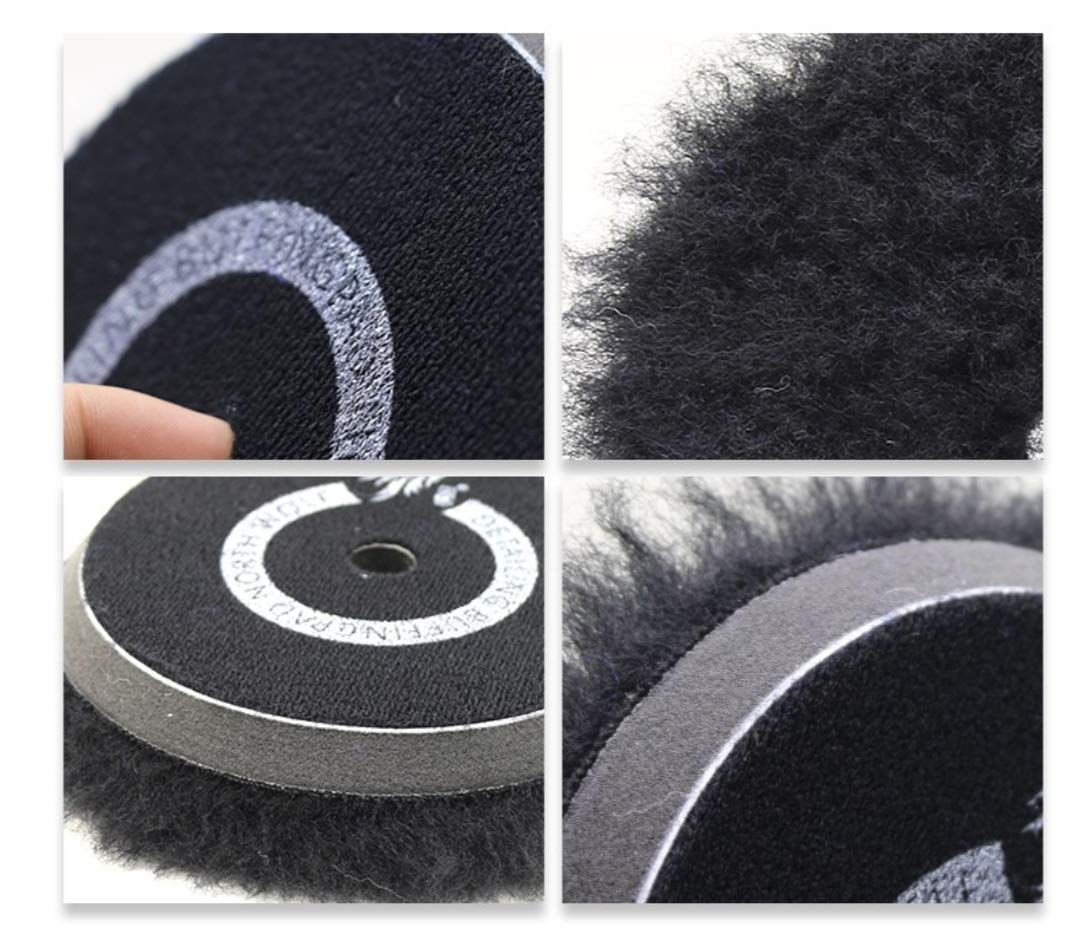 Amazon.co.jp: Splash North Wolf ポリッシング ウールバフ 125mm 外径