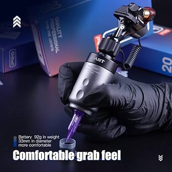 Mast Grip Wireless Battery Tattoo Power Supply for Rotary Tattoo
