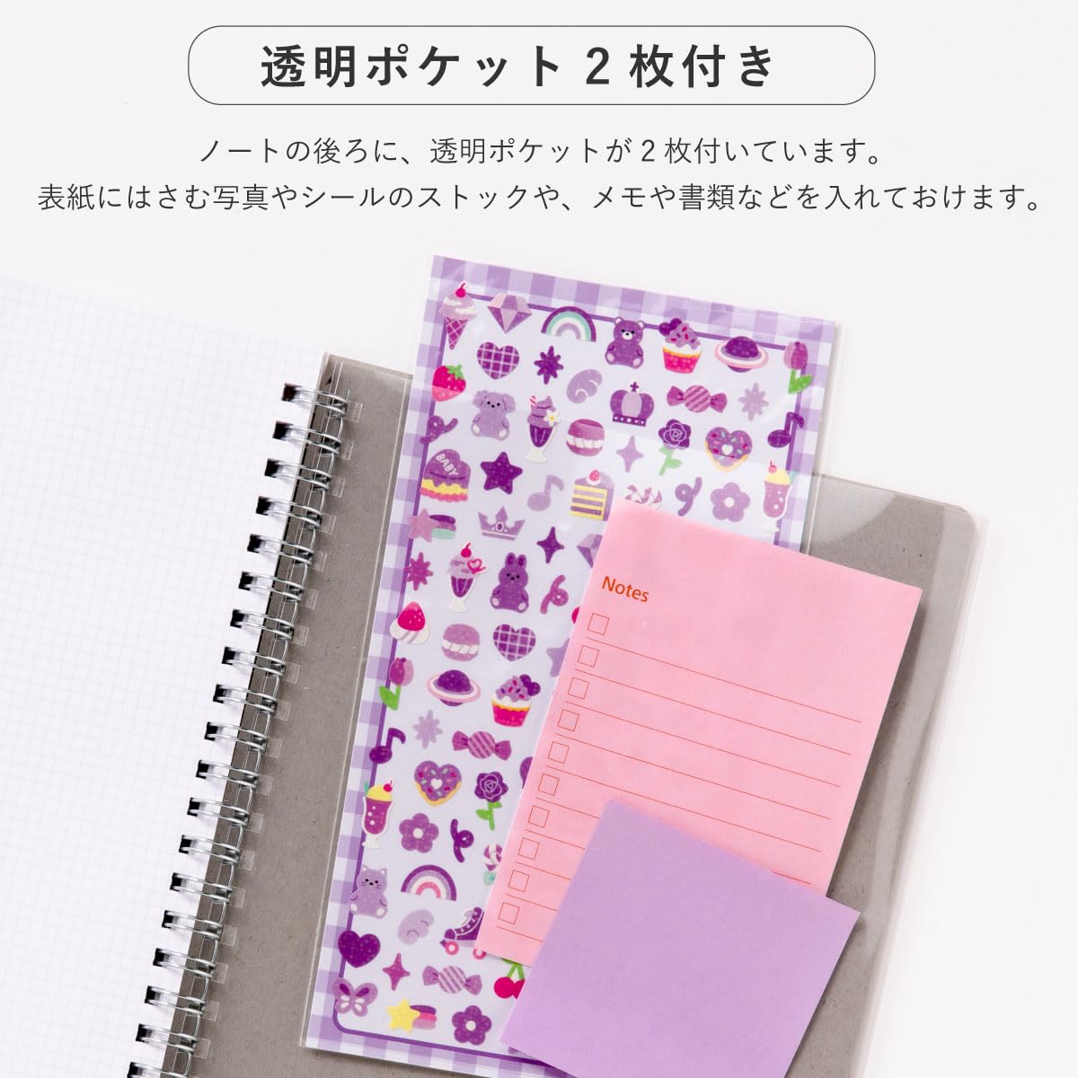 Amazon.com : Iroha Publishing PiN NOTE A5 Size/Ring Type