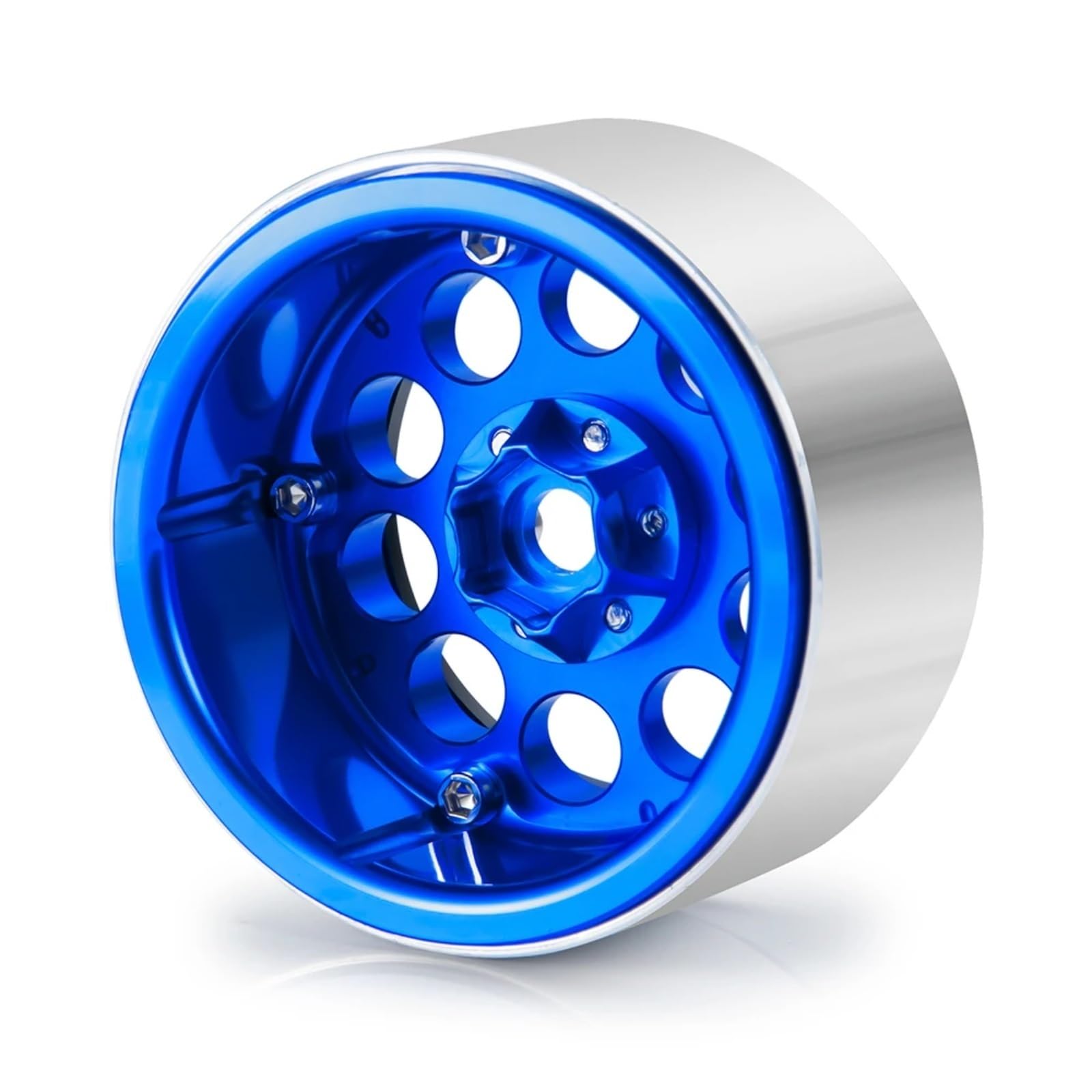 Rc 1/10 4 Jantes Beadlock 1.9 Pour RC Crawler - Offset -10mm, Aluminium Rc 1/10 4 Jantes Beadlock 1.9 Pour RC Crawler - Offset -10mm, Aluminium