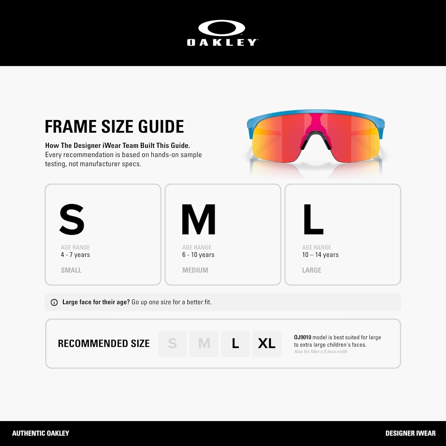 Oakley Unisex Kids Oakley Oj9010 Resistor