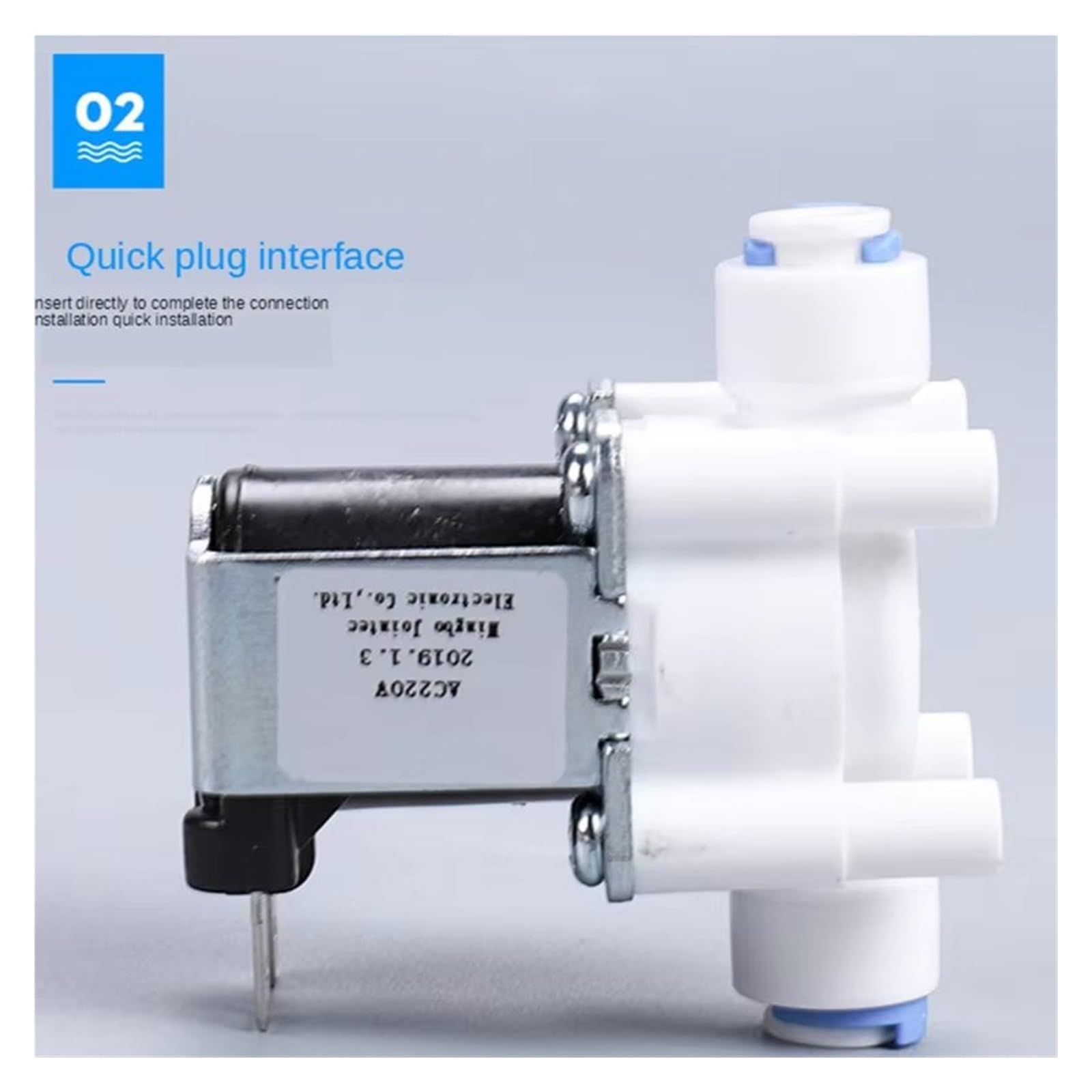 Electroválvula Universal 1/4 "interruptor De Entrada De Agua Lavadora Válvula Solenoide Eléctrica Magnética DC12V 24V 36V Válvula de Agua para Lavadora(NO,12V)