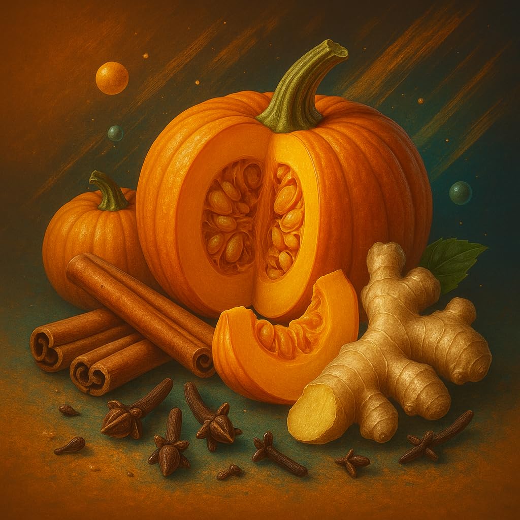 Autumn Ember – dynia cynamon imbir goździk aromat koncentrat – Wegański – Sasami – 100ml