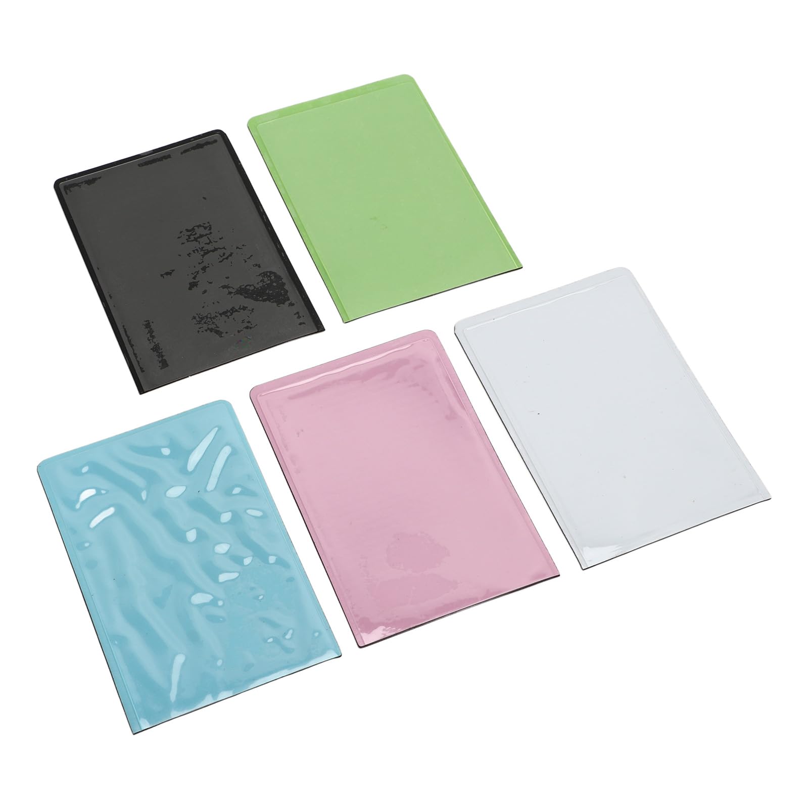 ZJchao Picture Frames, PP Photo Sleeves Mini Picture Frames with 5Pcs for Home Refrigerator Decor