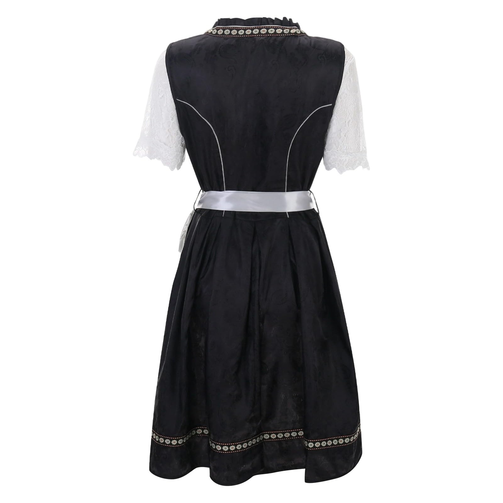 Dirndl Damen Midi Oktoberfest Outfit Mit Bluse Stretch Für Trachtenrock Dirndlkleid Lang Grosse Grössen Schürze Große Größen Größe 50 Kurz Gr 48 Lifos Set Lange