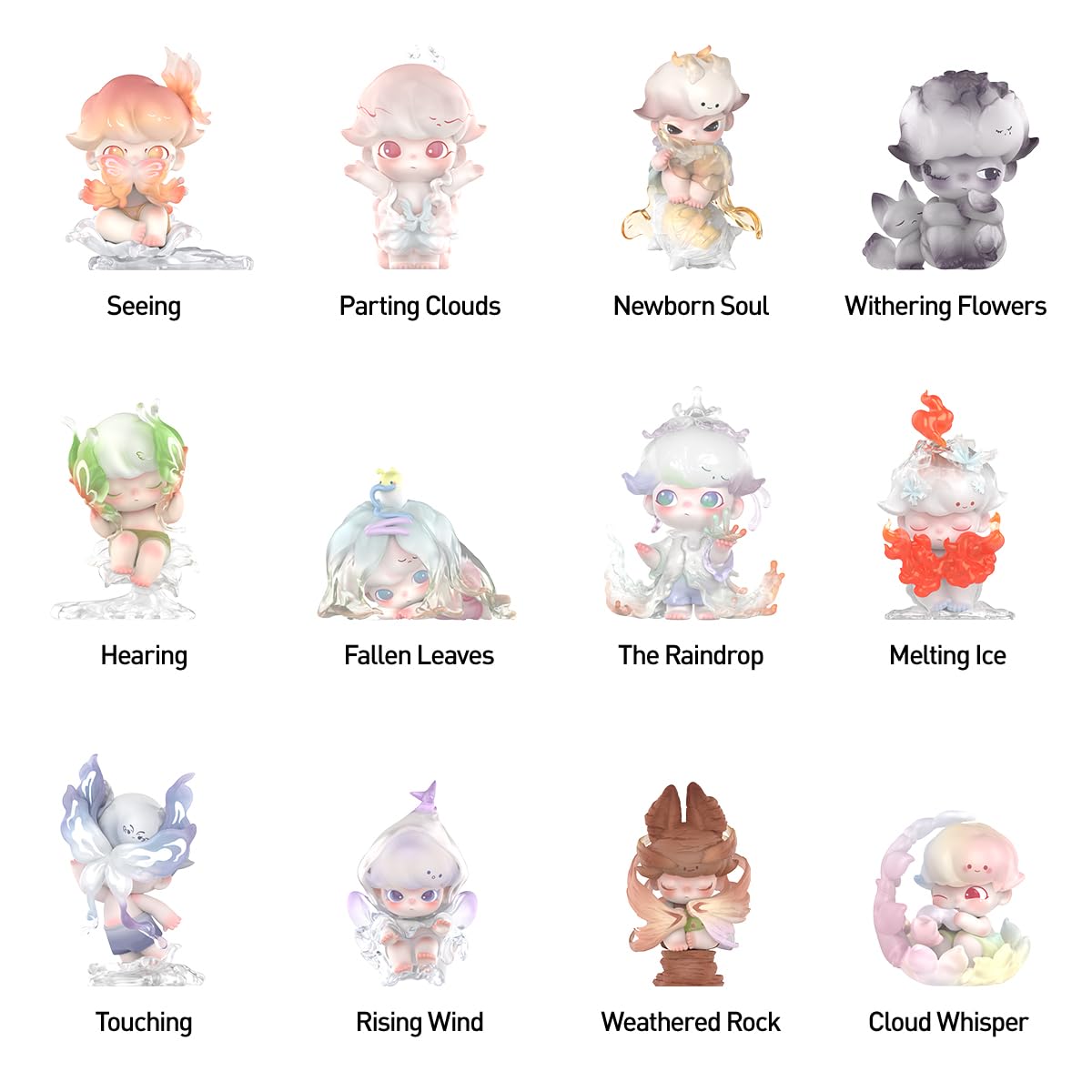 DIMOO Shapes in Nature アソートボックス POP MART Amazon | POP MART DIMOO Shapes in Nature シリーズ 【アソート