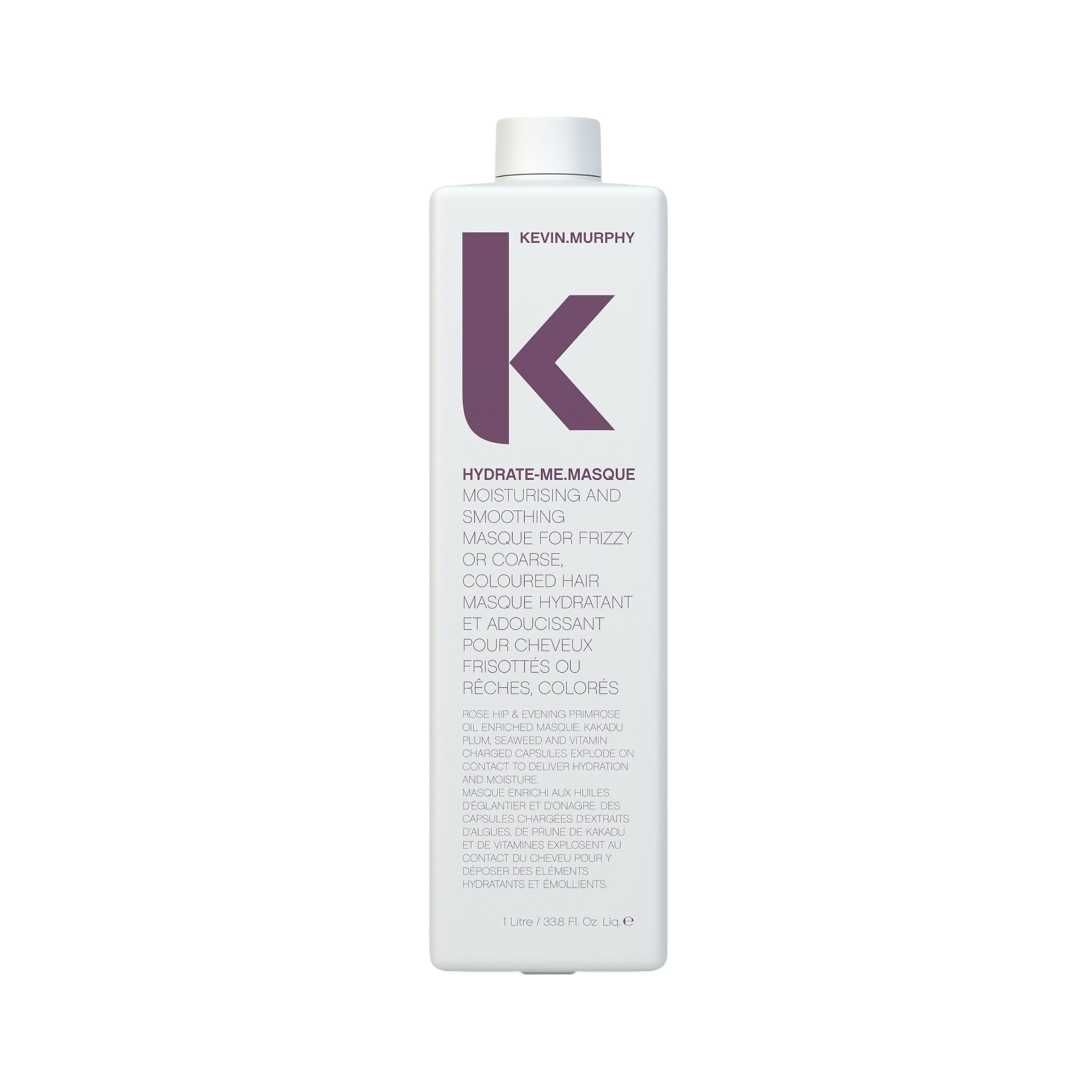 Kevin.Murphy Hydrate-Me.Masque (Moisturizing and Smoothing Masque - For Frizzy or Coarse, Coloured Hair) 1000ml/33.6oz