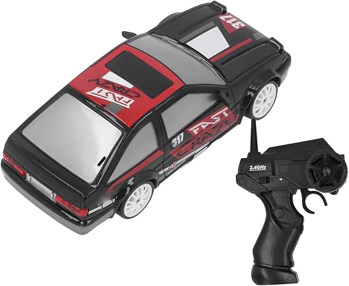 VGEBY 1/24 RC Car, RC Drift Car Rechargeable Powerful 2.4G Remote Control 4WD Vehicle Toy Kids
