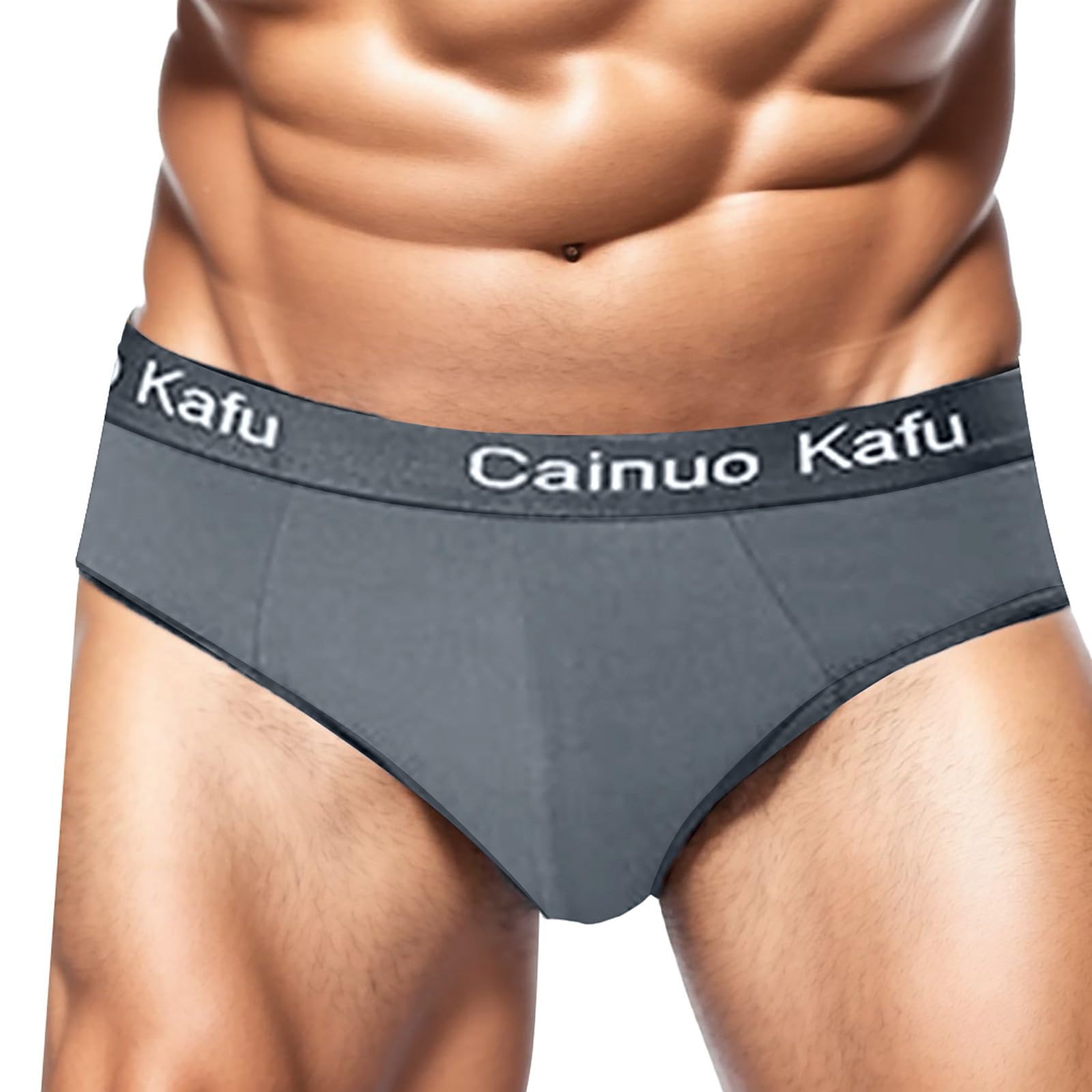 Wicking Underwear for Men Ultra-Soft Breathable Stretch Waistband Pouch Briefs Pack Thin Comfort Seamless Boxerss