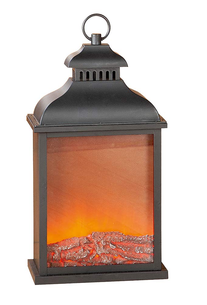 Vintage LED-Öllampe Mit Schwingender Flamme – Batteriebetriebenes Nachtlicht Für Wohnzimmer & Schlafzimmer, Mit Timer