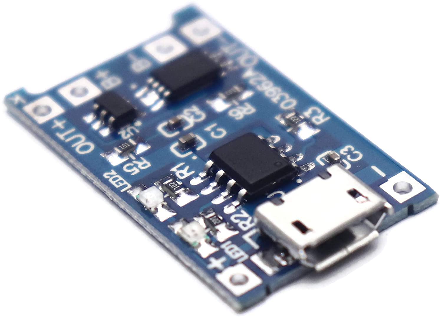Electronic Spices TP 4056 Micro USB Lithium Battery Charging Converter with Overcharge Discharge Over-Current Protection Charging Board (5V,18650) (B09WJ1LMQ8) Amazon Price History, Amazon Price Tracker