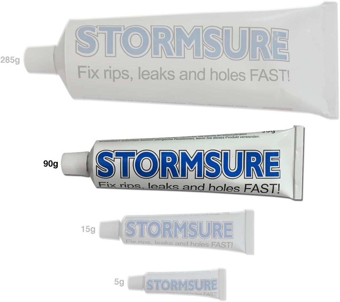 Stormsure Flexible Repair Adhesive 90g (Black) - Heavy-Duty, Waterproof, Ultra-Durable & High-Strength Sealant for Flexible Repairs - Image 4