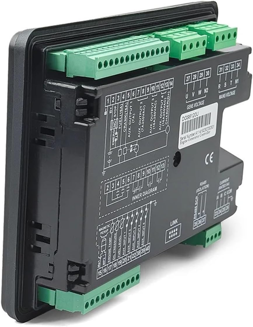 6110U 6120U Diesel Generator Controller AMF Auto Start Stop Control Module Panel Generator Parts Replace HGM6120N(6110U)