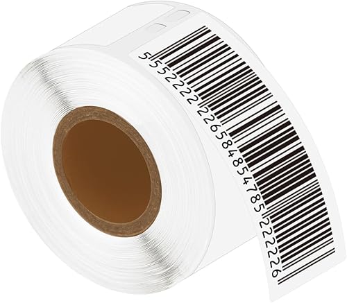 GREENCYCLE Compatible con Dymo 30254 - Etiquetas autoadhesivas transparentes para dirección de correo LW de 1 1/8 x 3 1/2 pulgadas (1.102 in x 3.504