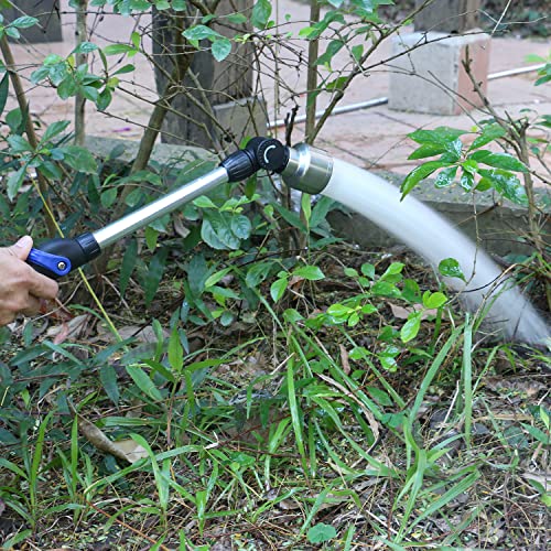 STYDDI Soft Rain Watering Wand with Pivoting Head and Thumb Control, 18" Gentle Classic Rain Wand with 1008Holes Stainless Head, Perfect for Hanging Baskets, Planters, Greenhouses and Seedbed - Image 6