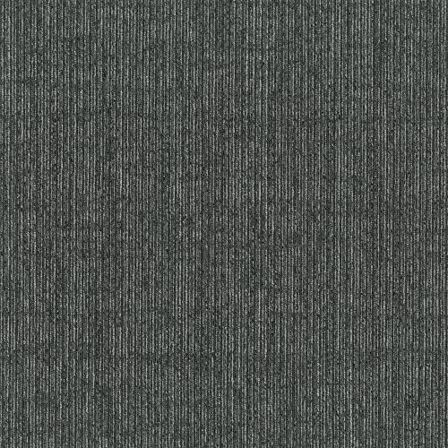 Image of Mohawk Basics 24 inch x 24 inch Berber (Loop pile), 0.09 inch Pile Height, Carpet Tile, PET Fiber, Charcoal Color, (24 Tiles), (96 sqft /carton)