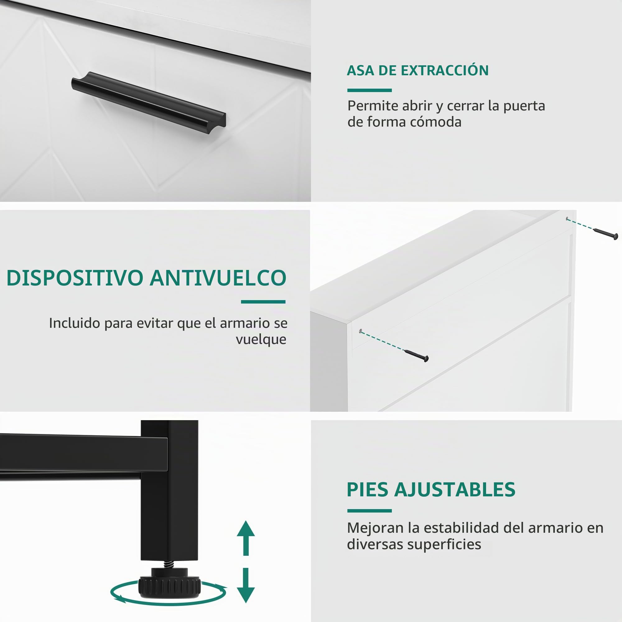 YITAHOME Armarios para Zapatos con 2 cajones abatibles, Gabinete de Zapatero Independiente con estantes Abiertos y Patas de Metal, Mueble Zapatero para Sala de Estar, Entrada y Pasillo