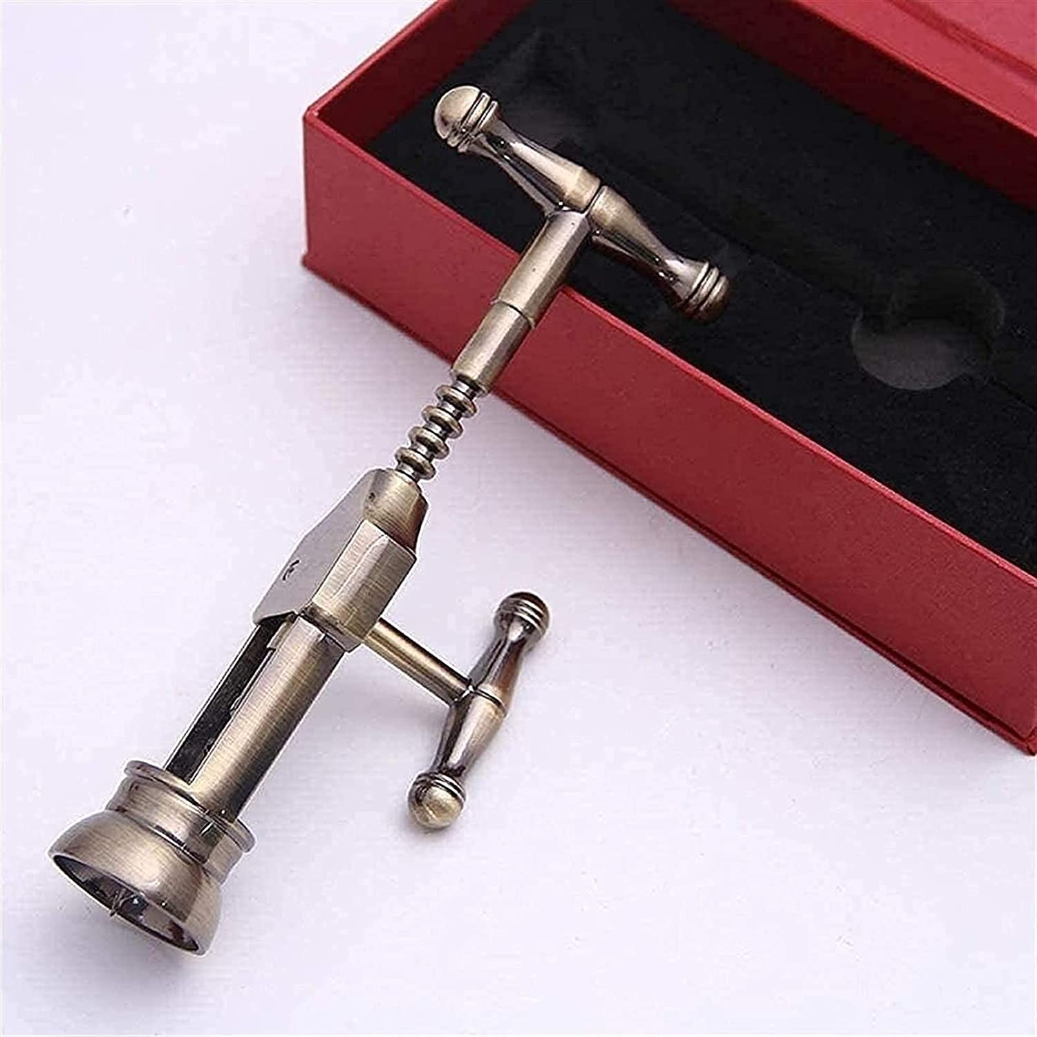 apribottiglie elettrico per vino， Apribottiglie multifunzionale in bronzo for vino e birra, cavatappi for vino for tutte le bottiglie con tappo in sughero e birra
