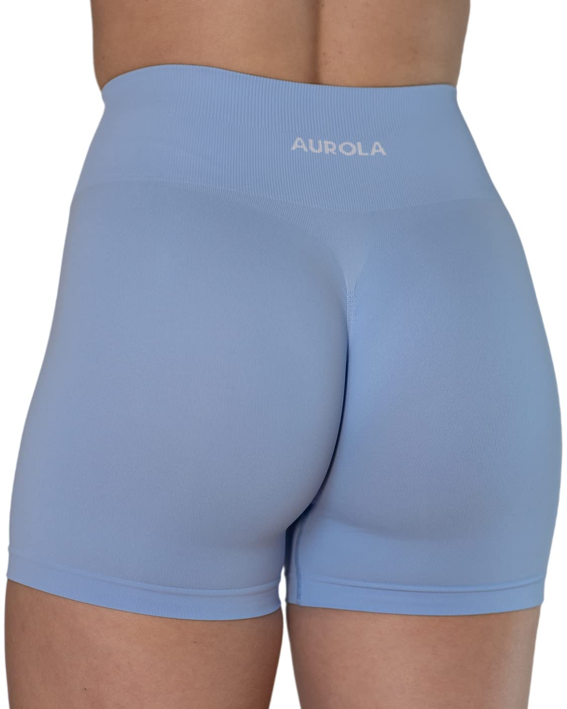 AUROLA Aurola Dream Workout Shorts Women - Shorts - Doux - Femme | Contrôle du ventre, pas de couture avant, non transparent, entrejambe à soufflet, entrejambe de 10,2 cm, doux, compression