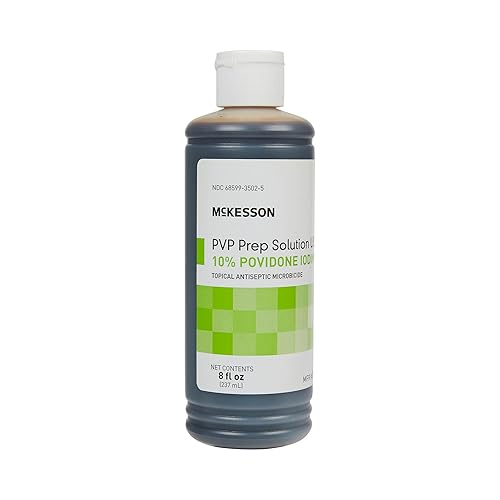 Miniatura 9 de McKesson PVP Prep Solution USP 10 povidona-yodo 8 onzas 24 unidades
