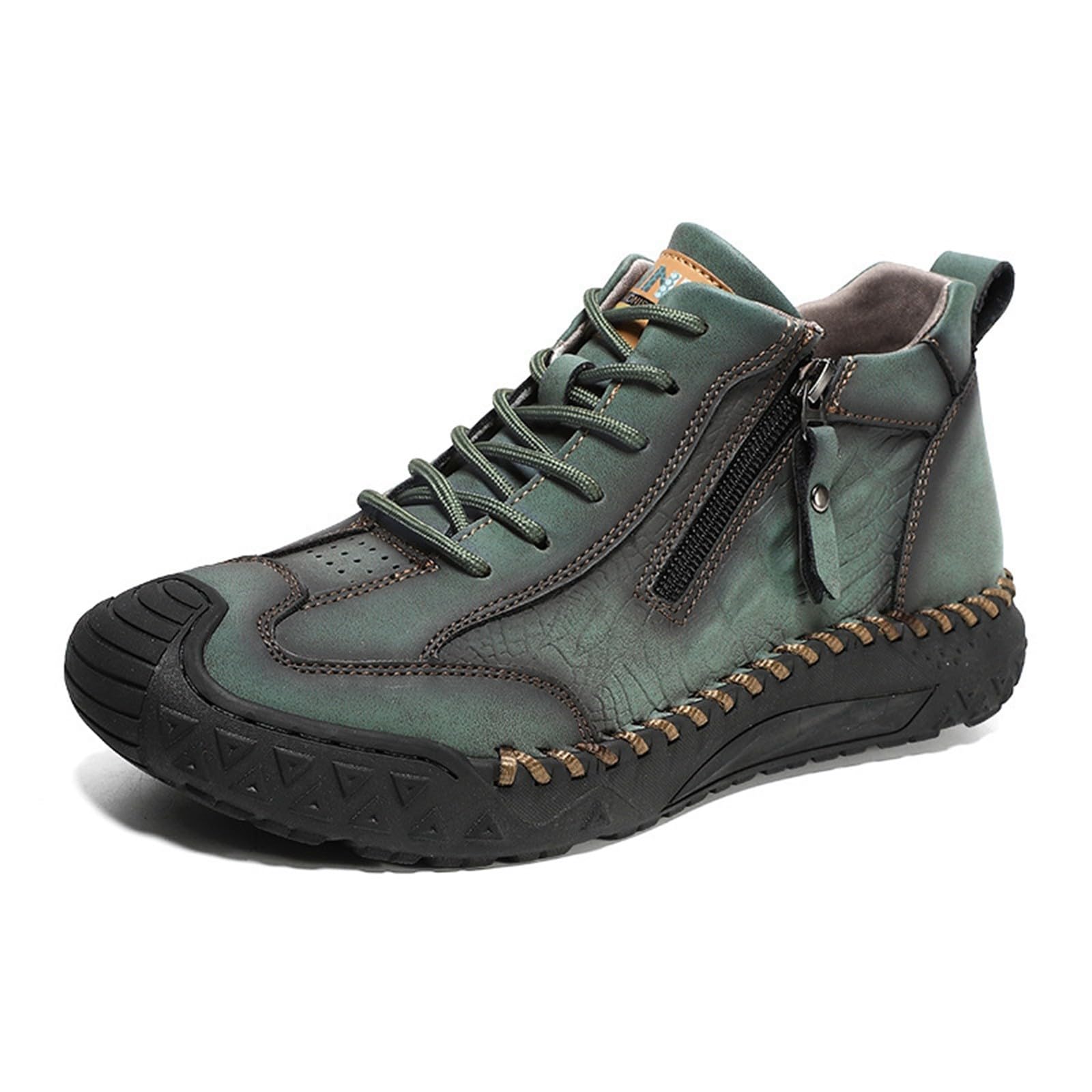 Scarpe Oxford da uomo cucite a mano, in pelle, per Oktoberfest | Eleganti scarpe da uomo con suola stabile, ideali per feste popolari, lavoro, matrimoni ed eventi di danza