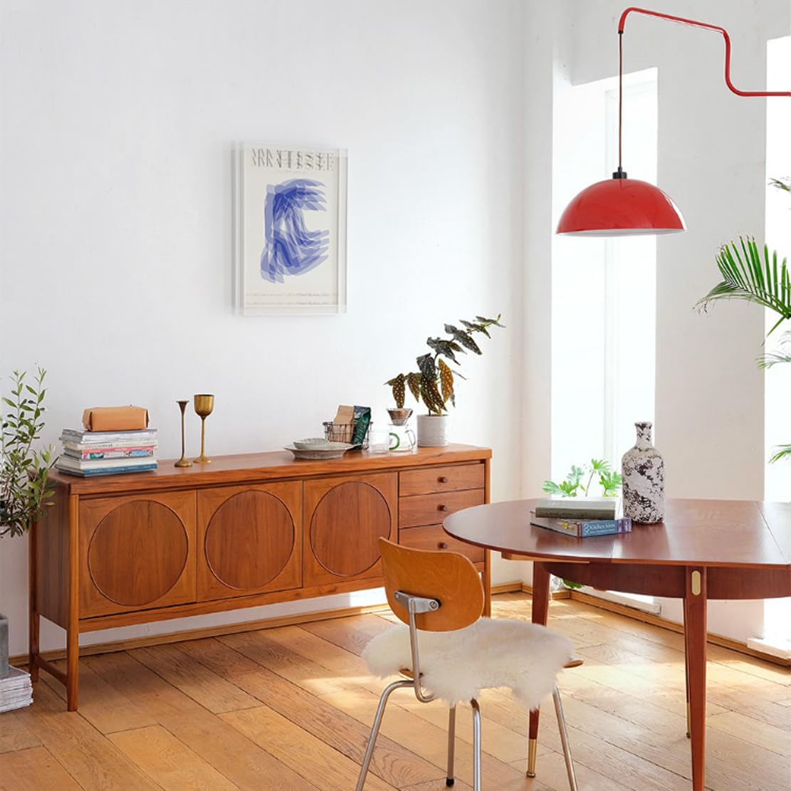 moderne Kuppel-Wandleuchte mit Schalter und Schwenkarm, einsteckbare 2-m-Lang-Kabel, E26/E27-Sockel, für Arbeitszimmer