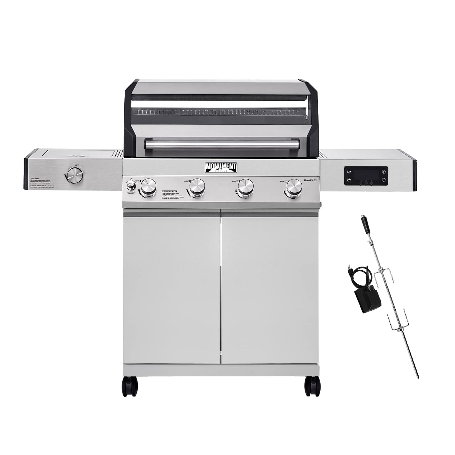 Monument Grills Denali 405 Burner Liquid Propane Gas Smart
