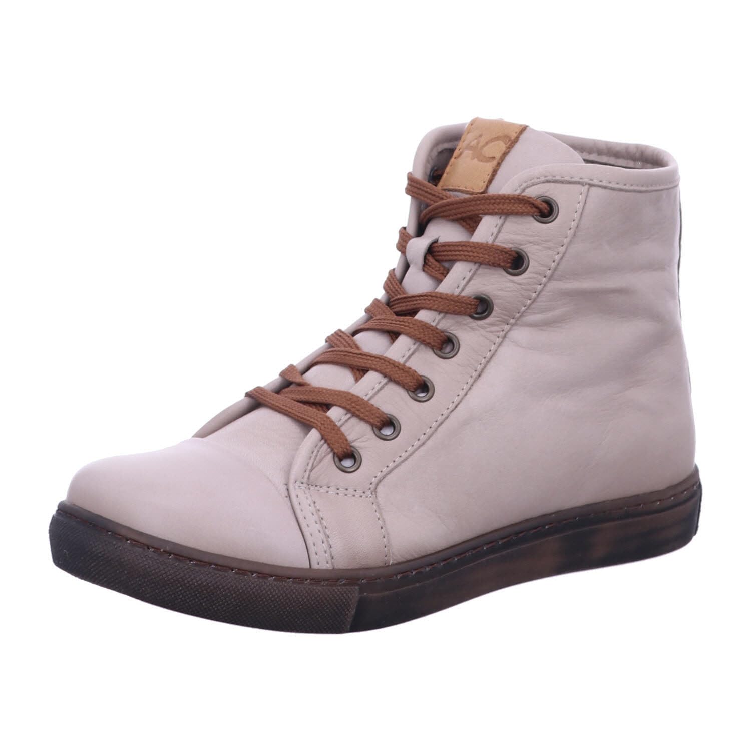 Andrea Conti Women's Trainers Sneaker, Dark Stone Brandy, 6.5 UK