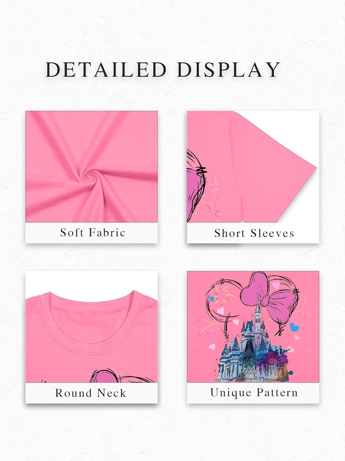 Magic Kingdom Shirts for Girls Oversized Magical Castle Birthday T-Shirt Kids Cute Holiday Family Vacation Trip Tee - Image 4