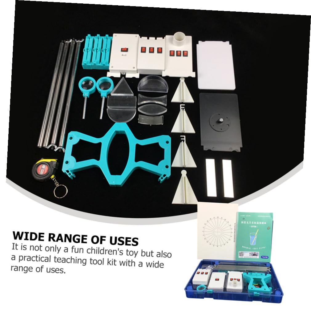 BESPORTBLE Kit Esperimenti per Ottica in Plastico Strumenti per Esperimenti Scientifici e Decorazioni Scuola e Apprendimento