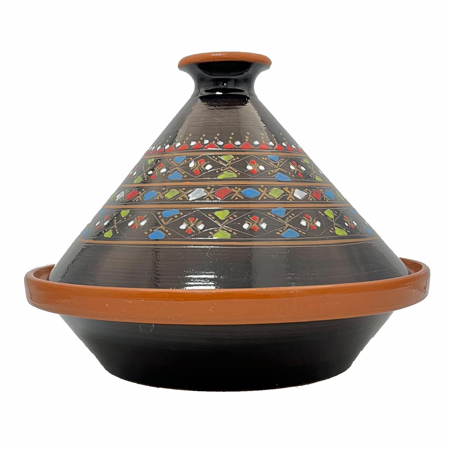 Tajine 0212242000 Casserole en terre cuite Marocain Tunisien XL 32 cm