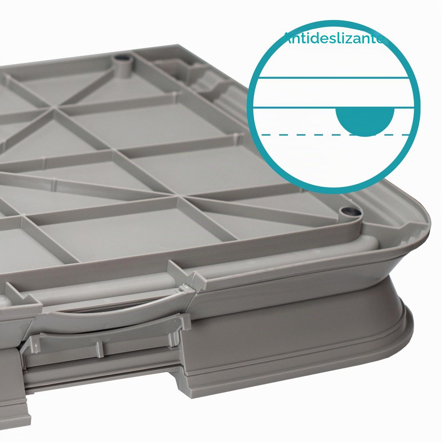 Aqpet Friends BauBox – Arenero para Perros, Inodoro Plegable 86 x 62 cm | Bandeja Porta Alfombrillas absorbentes, Ideal para adiestramiento de Cachorros y Uso en casa