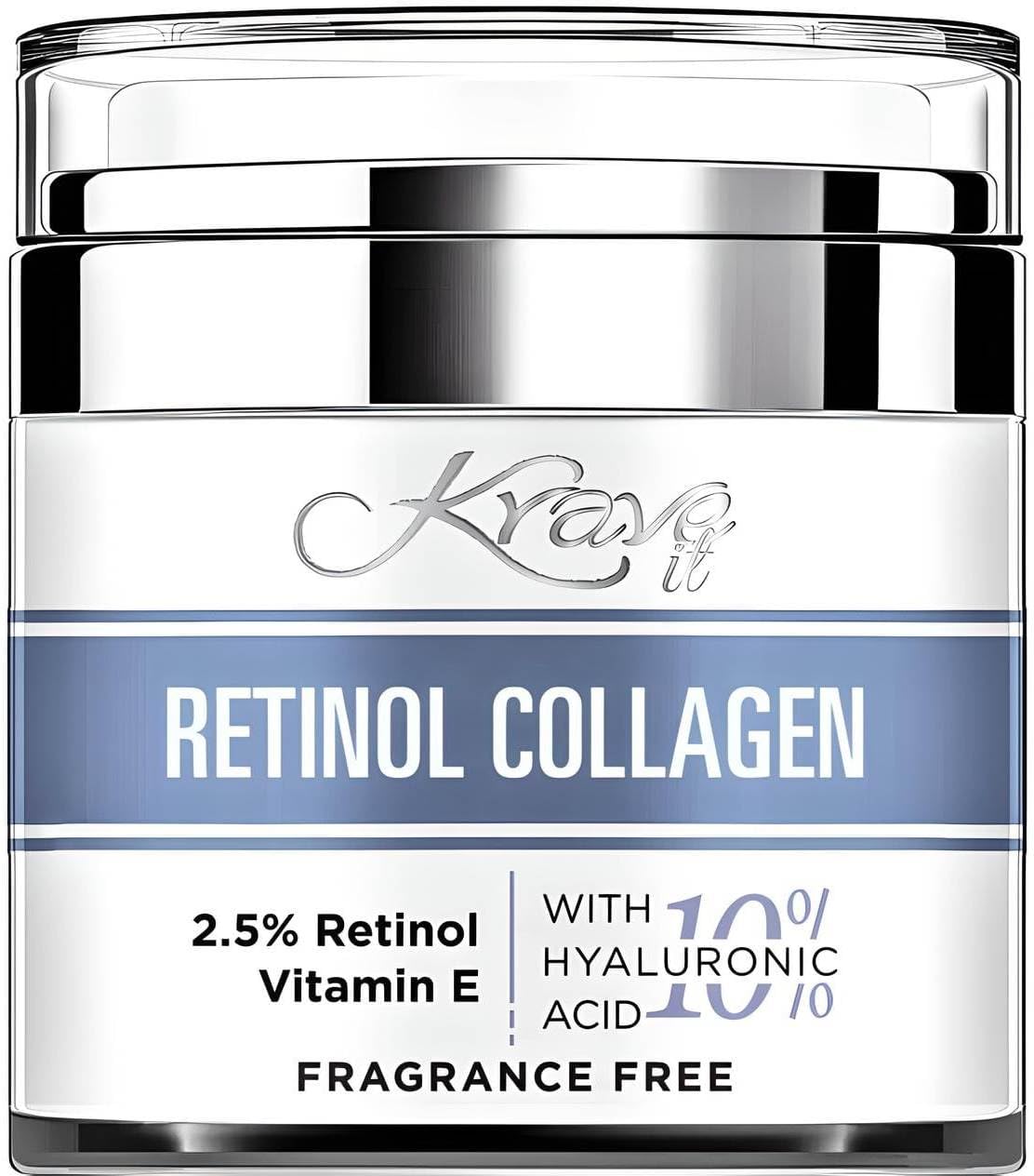 KRAVE IT Retinol Collagen Hydrating Moisturizer