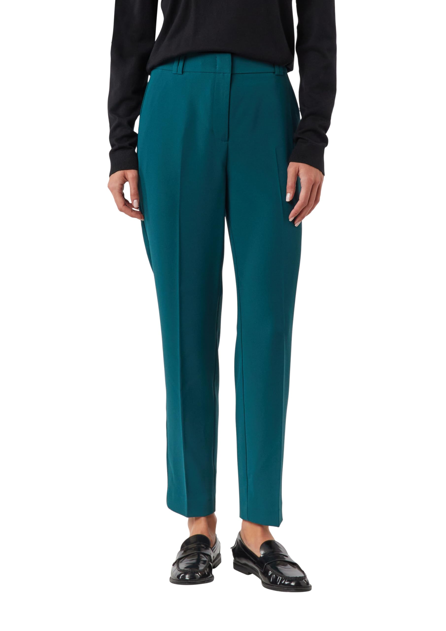 Comma Cigarette Pants mit Bügelfalten