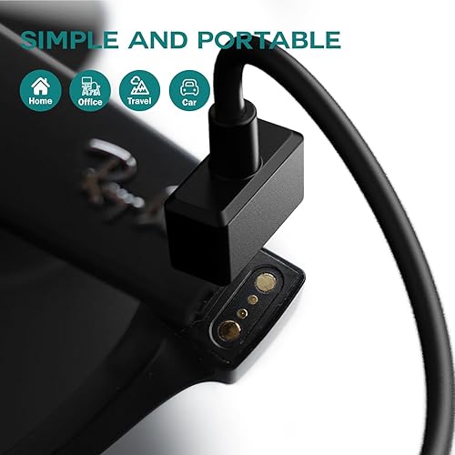 Miniatura 7 de TUSITA Cable de carga compatible con lentes inteligentes Ray-Ban Stories - 1M