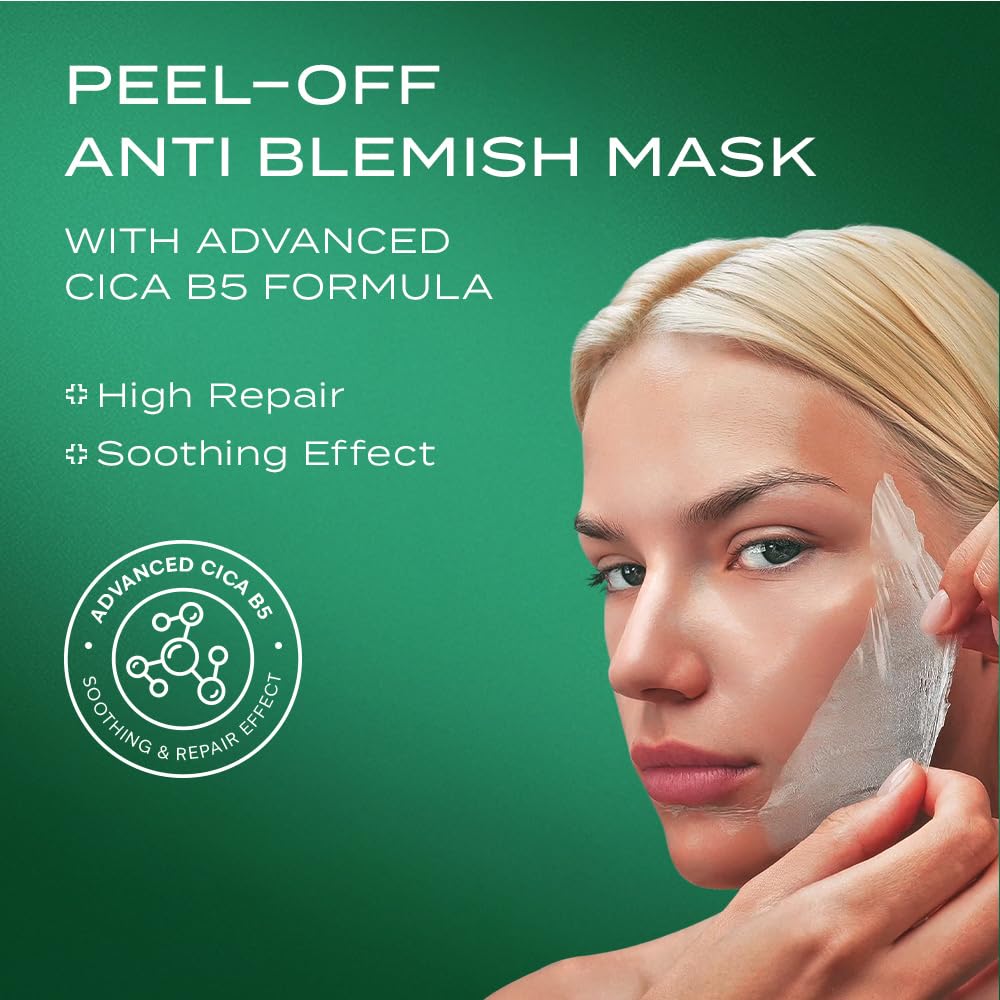 Soothing overnight peel off wrapping maskę z cicą i pantenolem, aby zapewnić wygodną znoszoną skórę i funkcję bariery.