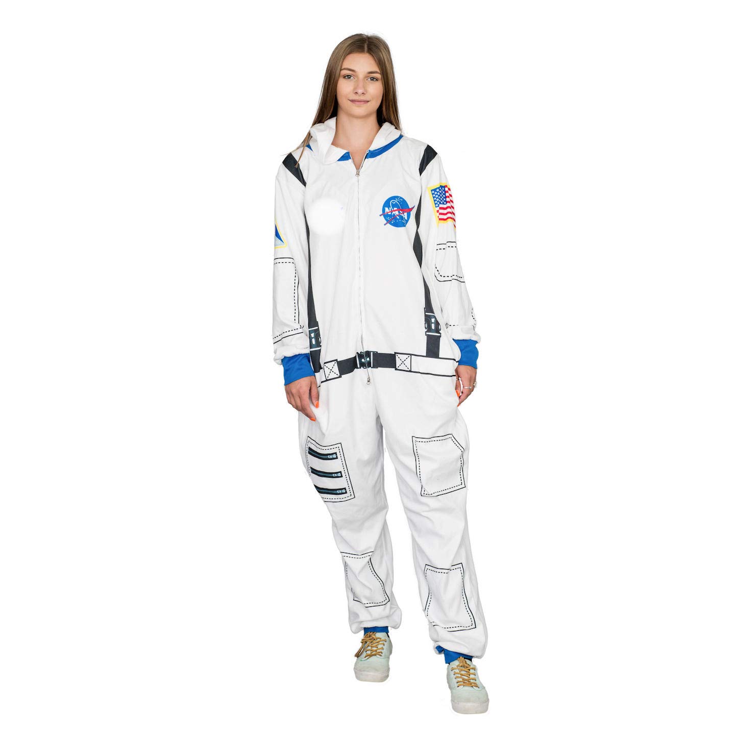 Mad Engine Costume da astronauta della NASA, pigiama con cappuccio