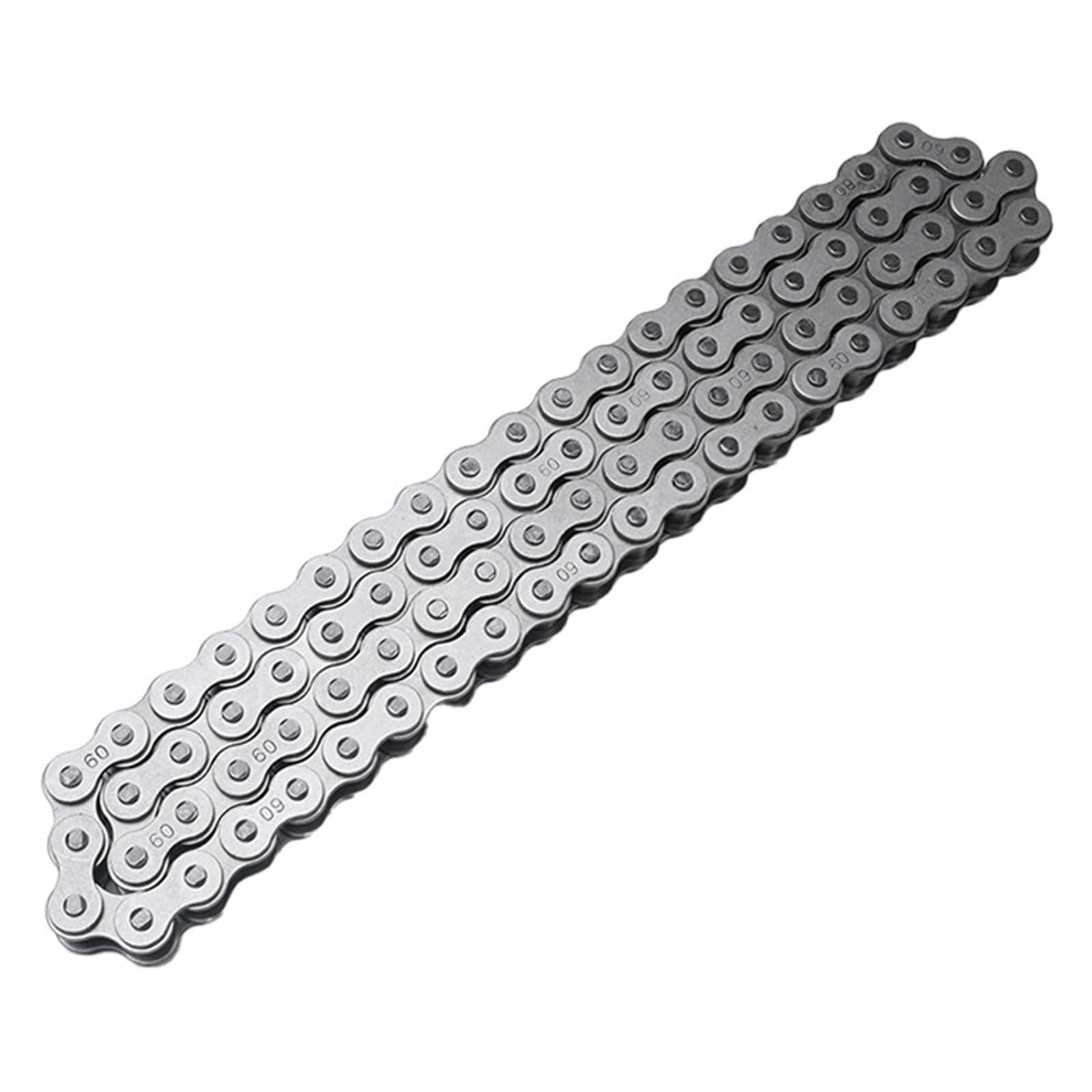 Generic 1.5m Industrial Transmission Chain, 06B 08B 10A 12A 16A Single Row Double Row Roller Chain MINGPING (Size : 06B-1-160L), EOEGQOEQA-06B-1-160L