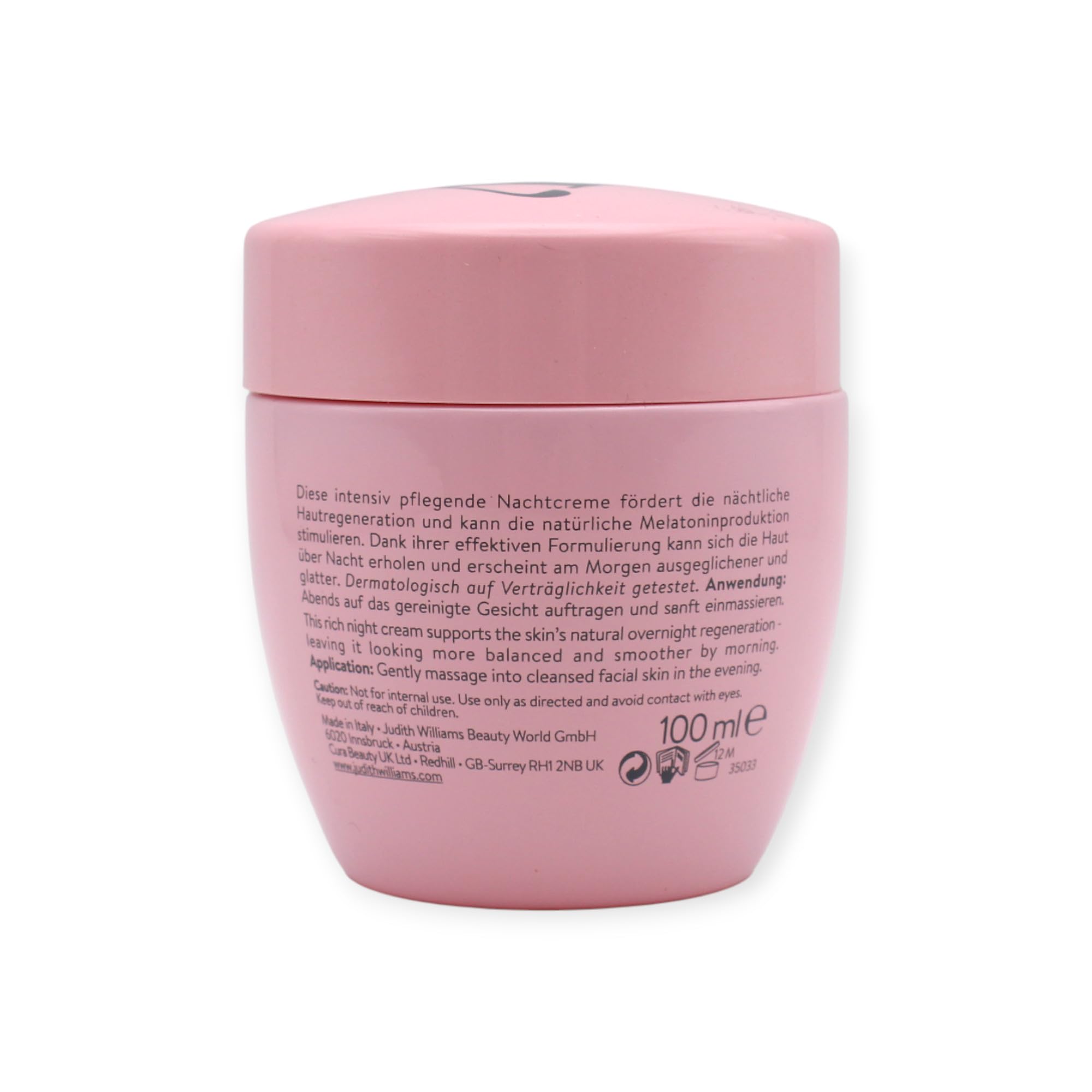 Judith Williams Life Long Beauty – Beauty Secret Night Cream 100 ml