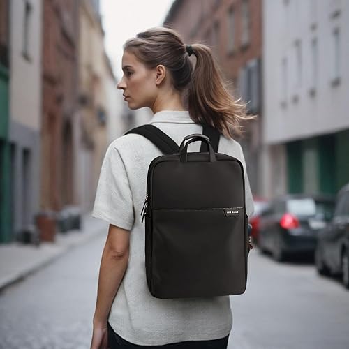 Miniatura 7 de GOLF SUPAGS Mochila para computadora portátil, antirrobo, delgada, mochila de viaje para mujer, resistente al agua, bolsa de libros universitaria,